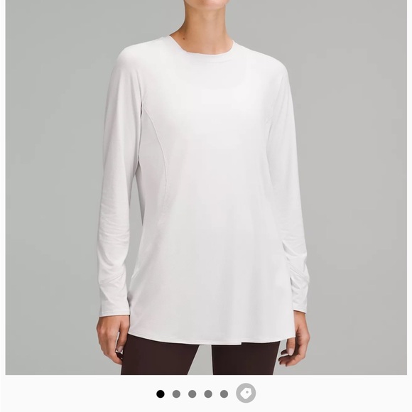 New Lululemon Abrasion-Resistant High-Coverage Long Sleeve Shirt - Size 6 - Picture 4 of 7